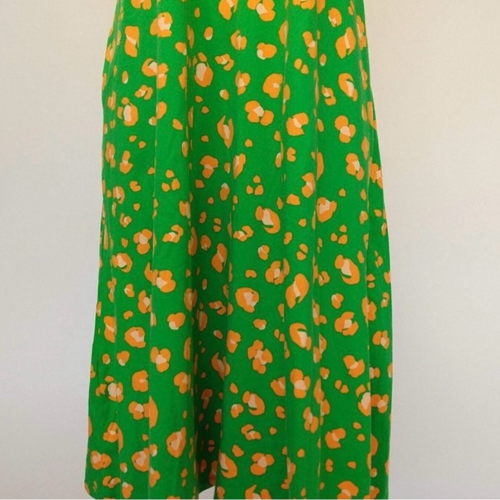 1X Tabitha Brown for Target green leopard dress - Picture 5 of 5
